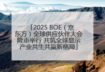 2025 BOE（京东方）全球供应伙伴大会隆重举行 共筑全球显示产业共生共赢新格局